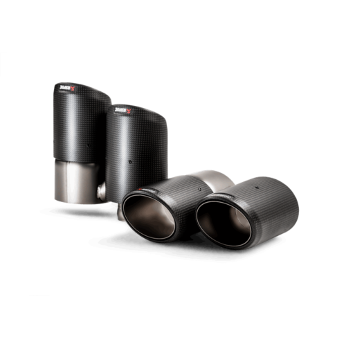 Akrapovic Tail Pipe Set (Carbon) for 2018+ Porsche Cayenne V6 (536)