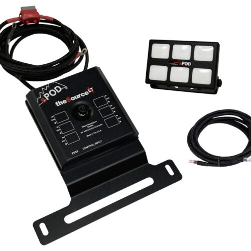Alternative view of sPOD SourceLT w/ Mini6 for Jeep JL/JT S