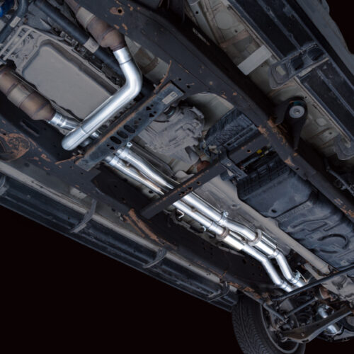 AWE Tuning Exhaust System (Reuses OE Tips) for 2021+ Cadillac Escalade 6.2L 0FG Dual Exit - Image 3