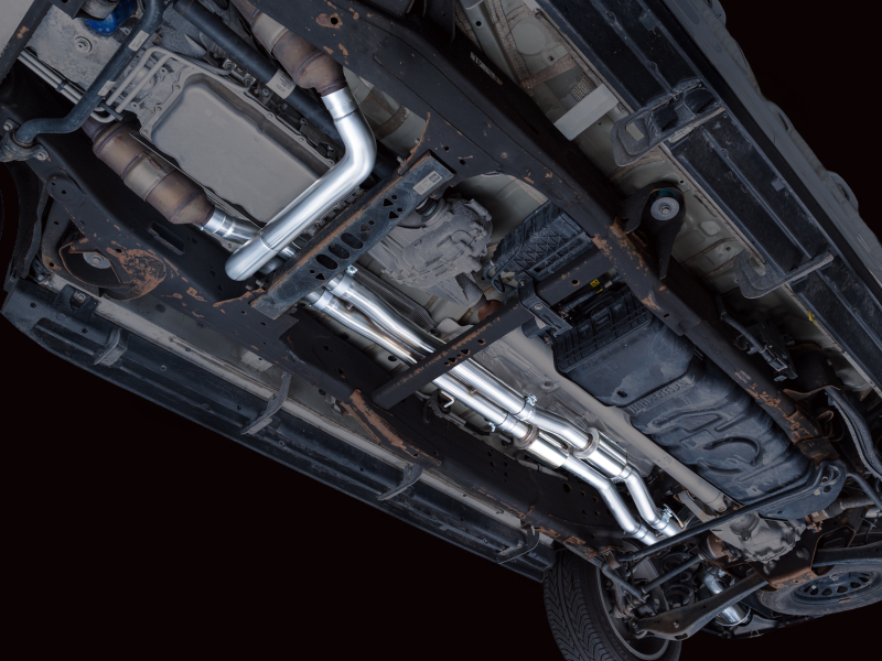 AWE Tuning Exhaust System (Reuses OE Tips) for 2021+ Cadillac Escalade 6.2L 0FG Dual Exit - Image 3