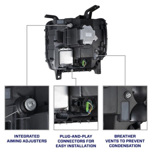 Form Lighting 2014 GMC Sierra LED Projector Headlights (Pair) - Image 4