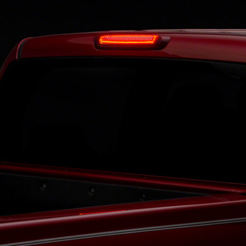 Raxiom for 2007-2014 Chevrolet Silverado Axial Series LED Third Brake Light- Red