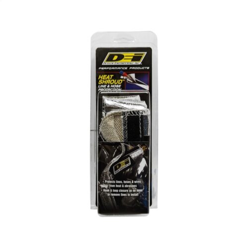 DEI Heat Shroud 1in I.D. x 3ft - Aluminized Sleeving - Hook and Loop Edge - Image 4