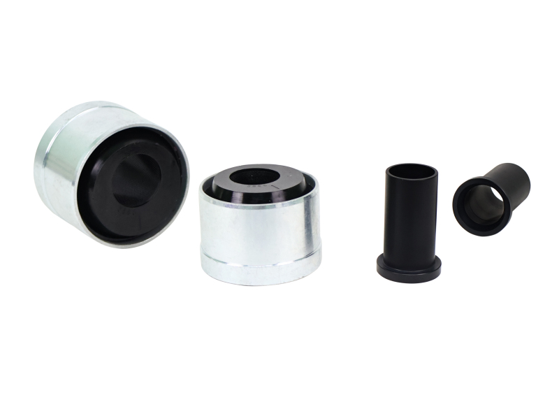 Whiteline 2009+ Nissan 370Z / Z Lower Control Arm - Inner Rear Bushing Kit (Double Offset) - Image 2