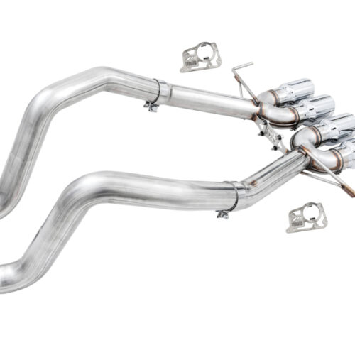 AWE Tuning Track Edition Axle-Back Exhaust w/Chrome Tips for 14-19 Chevy Corvette C7 Z06/ZR1 (w/AFM)