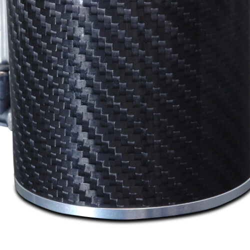Mishimoto Carbon Fiber Oil Catch Can 10mm Fittings - Image 5