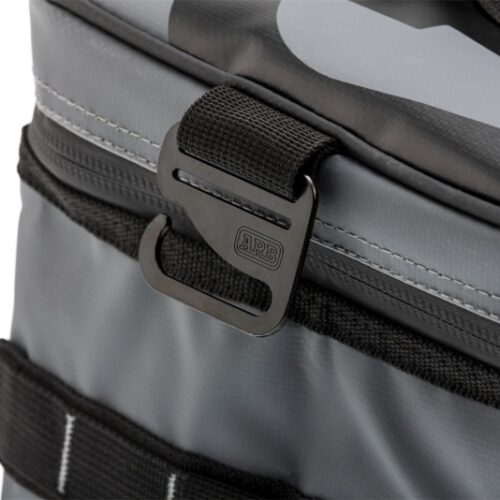ARB Cooler Bag Charcoal w/ Red Highlights 15in L x 11in W x 9in H Holds 22 Cans - Image 6
