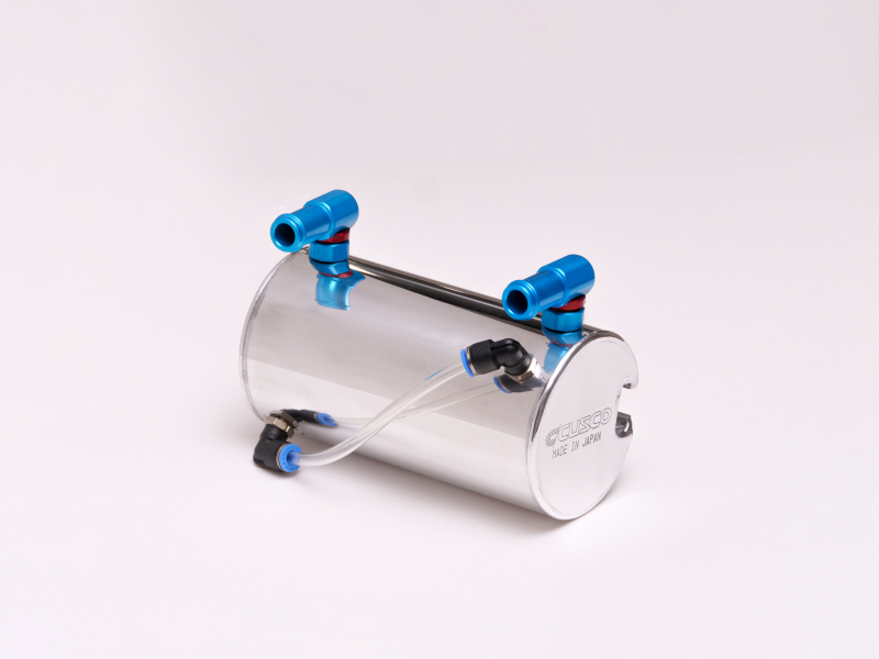 Cusco 6C1 009 A Oil Catch Tank Set Horizontal Mount 0.6L Round Type 17-22 GR86 / 13-22 BRZ / 13-16 FR-S