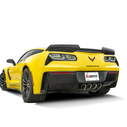 Akrapovic for 14-17 Chevrolet Corvette Z06 (C7) Slip-On Line (Titanium) w/ Carbon Tips - Image 5