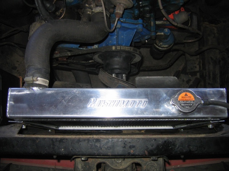 Mishimoto Aluminum Radiator for 64-66 Ford Mustang w/ 289 V8 Manual - Image 9