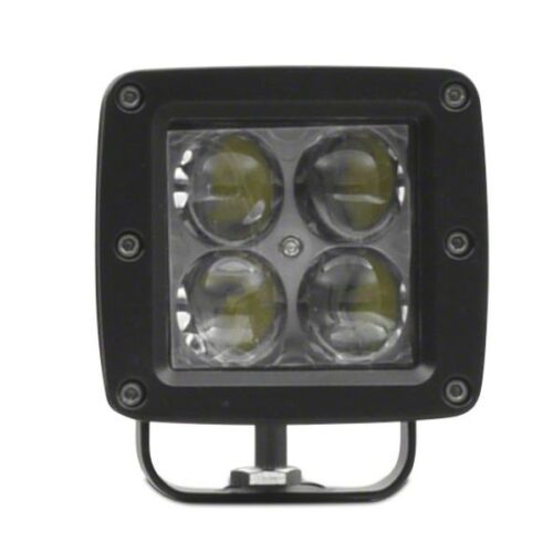 Alternative view of Raxiom Axial Series 3-In 4-LED Cube Light Flood Beam Universal (Some Adaptation May Be Required)