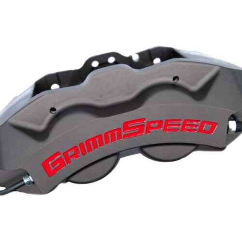 GrimmSpeed 13-25 Subaru BRZ/Toyota 86 Grey 4-Piston Brake Caliper Kit (For 326mm Rotor)