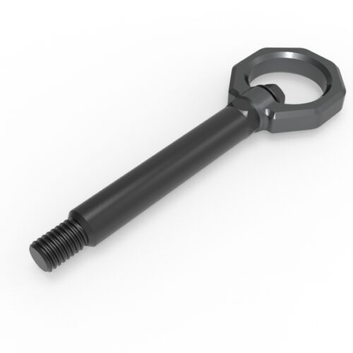 aFe Power 23-25 BMW M2 (G87) CONTROL Front / Rear Tow Hook - Gray - Image 2