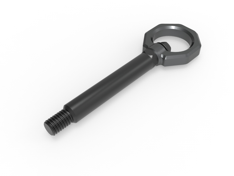 aFe Power 23-25 BMW M2 (G87) CONTROL Front / Rear Tow Hook - Gray - Image 2