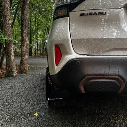 Rally Armor 25-26 Subaru Forester & Hybrid Black UR Mud Flap w/Red Logo - Image 10