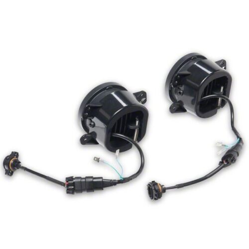 Raxiom for 2007-2018 Jeep Wrangler JK V2 LED Fog Lights with Amber Turn Signals - Image 3