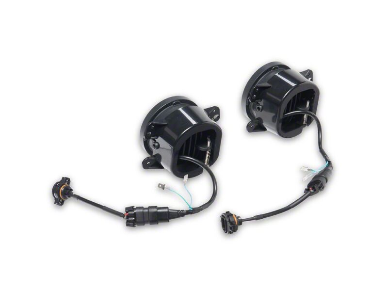 Raxiom for 2007-2018 Jeep Wrangler JK V2 LED Fog Lights with Amber Turn Signals - Image 3