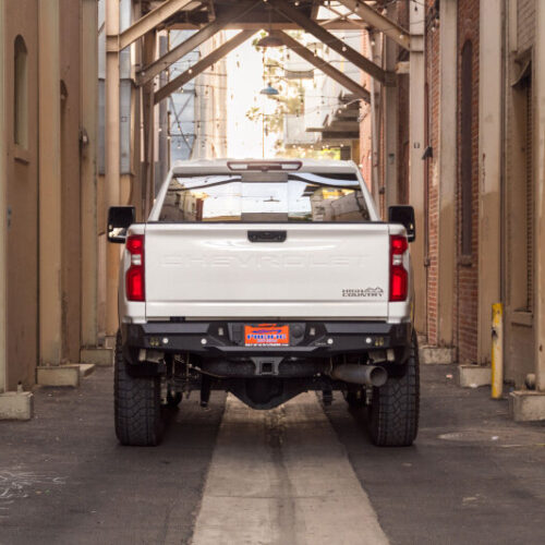 DV8 Offroad 20-23 Chevy & GMC 2500/3500 Spec Series Rear Bumper - Image 10