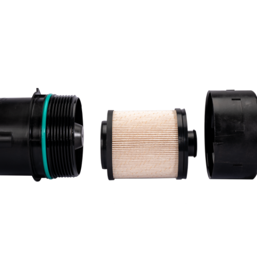 Fleece Performance 11-16 Ford F250/450 Under Bed Fuel Filter - Image 4