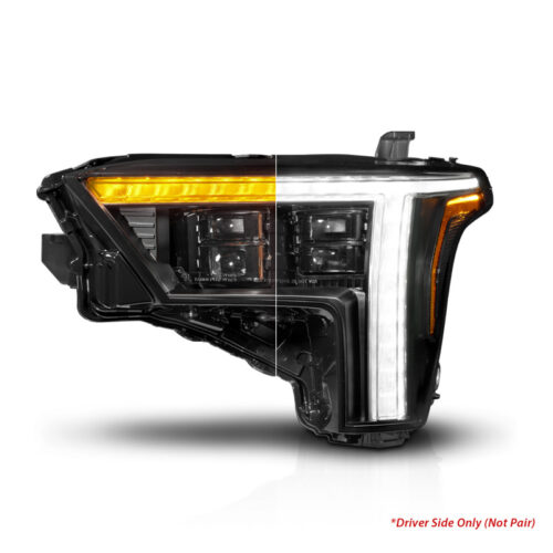 Alternative view of ANZO 22-24 Toyota Tundra (w/Factory LED Refl.) Z-Series Full LED Proj Headlights - Driver Side ONLY