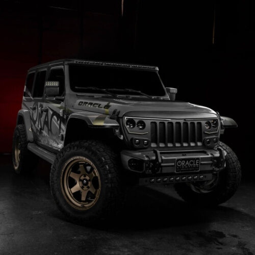 Oracle Jeep Wrangler JL/Gladiator JT Integrated Windshield LED Light Bar System - Image 10