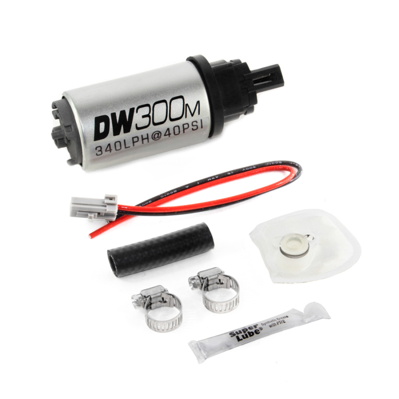 DeatschWerks DW300M 340 LPH In-Tank Fuel Pump with Install Kit for 2005-2010 Ford Mustang V6 / V8