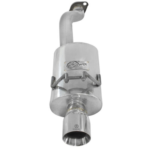 aFe Power Takeda Exhaust 2.5in Dia 304SS Axle-Back w/Polished Tip 06-11 Honda Civic EX Sedan L4 1.8L - Image 4
