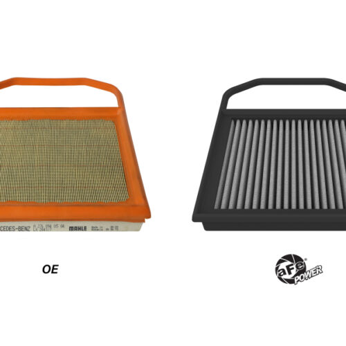 aFe Power 17-23 Mercedes-Benz GLC43 AMG V6 3.0L (tt) Magnum FLOW Pro DRY S Air Filter - Image 4