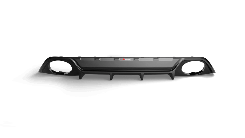 Akrapovic Rear Carbon Fiber Diffuser - High Gloss for 2021+ Audi RS 3 (8Y) Sportback / Sedan