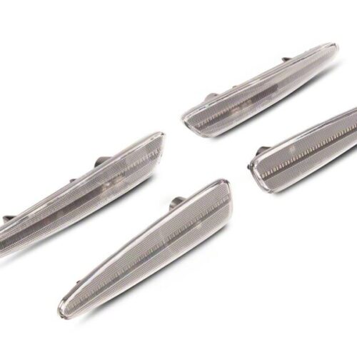 Raxiom for 2005-2013 Chevrolet Corvette C6 Axial Series LED Side Markers- Clear
