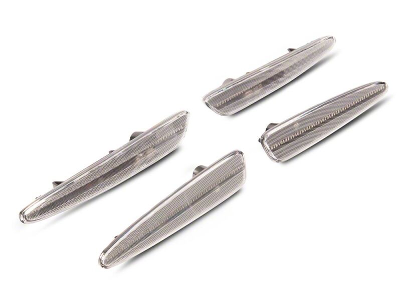 Raxiom for 2005-2013 Chevrolet Corvette C6 Axial Series LED Side Markers- Clear