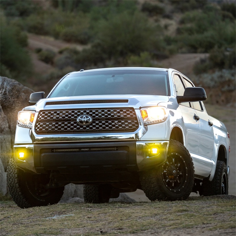 Rigid Industries for 2014+ Toyota Tundra & 4Runner / 2016+ Tacoma 360-Series PRO SAE Fog Kit - Yellow - Image 3