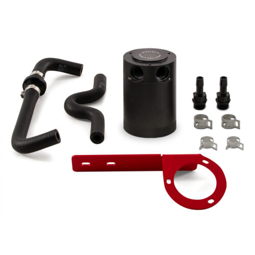 Mishimoto Baffled Oil Catch Can Kit - Red for 2017+ Honda Civic Type R - Image 3