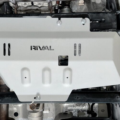 Alternative view of RIVAL 2015-2026 Ford F150 Ecoboost Only Aluminum Transfer Case Skid Plate