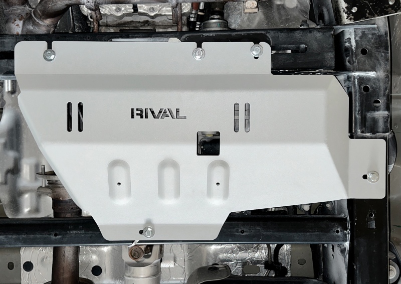 RIVAL 2015-2026 Ford F150 Ecoboost Only Aluminum Transfer Case Skid Plate - Image 2