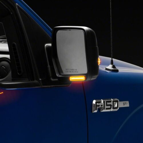 Raxiom for 2004-2014 Ford F-150 Axial Series LED Sequential Mirror Mounted Turn Signals- Clear - Image 4