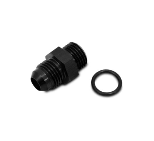 Alternative view of Vibrant -4 Male AN Flare x -10 Male ORB Straight Adapter w/O-Ring