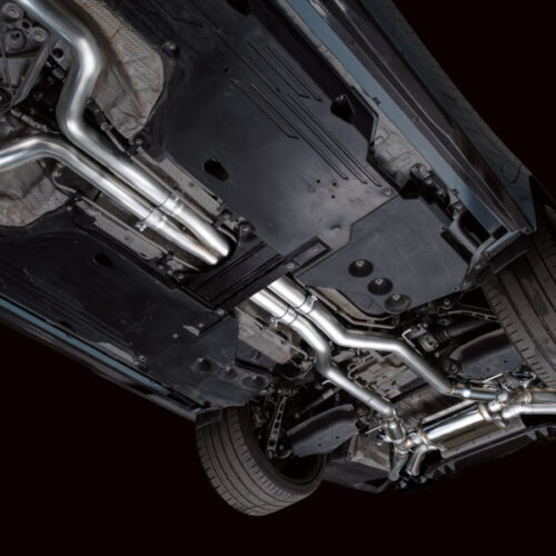 AWE Tuning 22-26 Cadillac CT5-V Blackwing SwitchPath Exhaust - Diamond Black Tips - Image 4