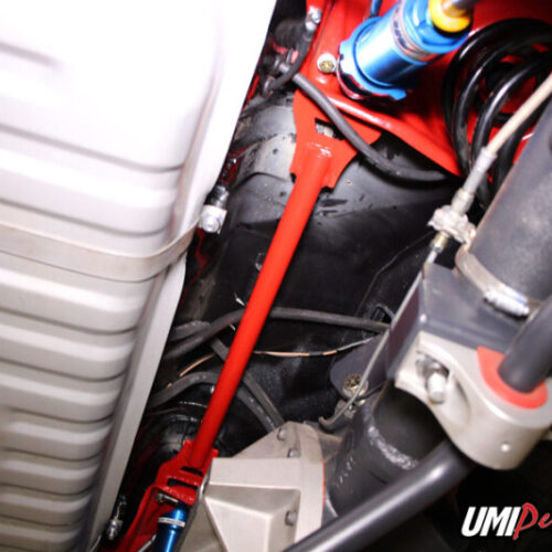 UMI Performance 4058-B 68-72 GM A-Body Rear Shock Tower Brace Bolt In - Image 3