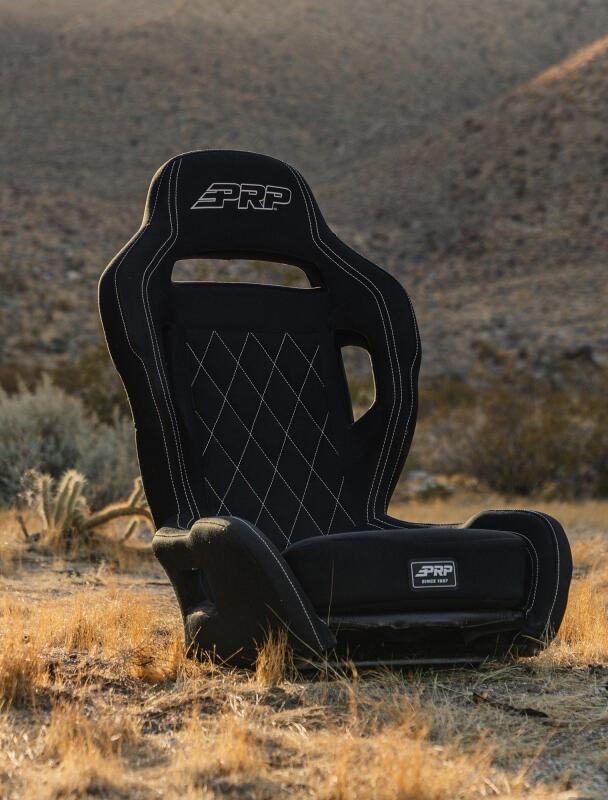 PRP Contour UTV Suspension Seat -Black Cloth - Image 2