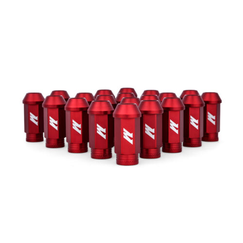 Alternative view of Mishimoto Aluminum Locking Lug Nuts M12x1.25 20pc Set Red