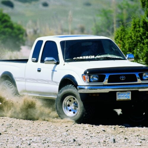 Alternative view of Fabtech 95.5-04 Toyota Tacoma 2WD 5 Lug Rear Add-A-Leaf Kit