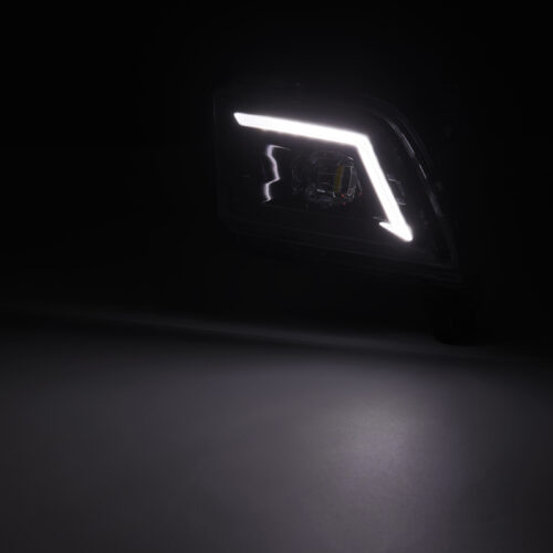 AlphaRex 19-23 Chevrolet Silverado 2500/3500HD DoubleTap Dual Color LED Projector Fog Lights