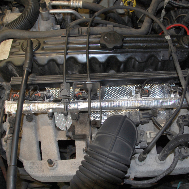 DEI Fuel Rail and Injector Cover Jeep 1997 - 2004 4.0L Engine - Image 9
