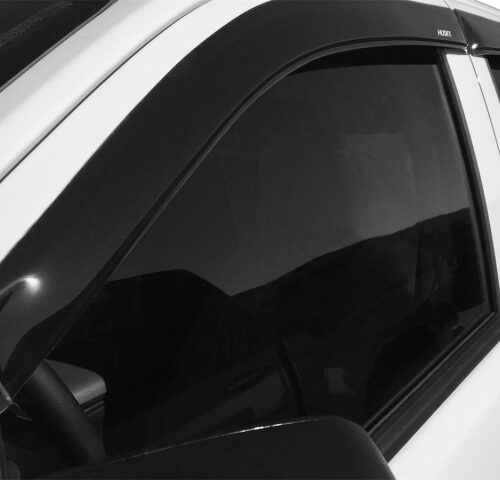Husky Liners 19-24 Chevrolet Silverado/GMC Sierra 1500 DC Ventvisor Low Profile (4pc) - Smoke - Image 2