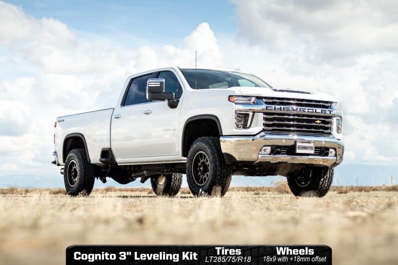 Cognito 20-25 Chevy/GMC Silverado/Sierra 2500/3500 HD 2WD/4WD 3in Standard Leveling Kit - Image 2