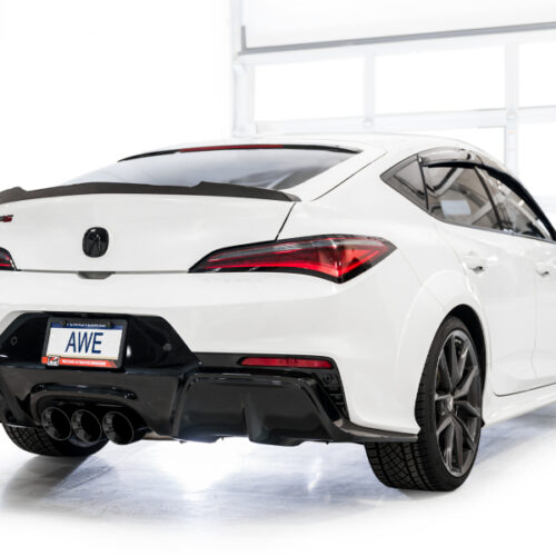 AWE Tuning Touring Edition Exhaust w/ Triple Diamond Black Tips for 2024 Acura Integra Type S DE5 FWD - Image 9
