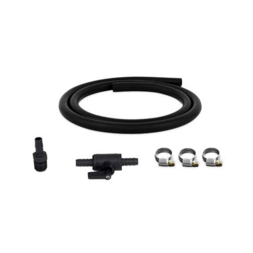 Alternative view of Mishimoto Compact Baffled Oil Catch Can Petcock Drain Kit