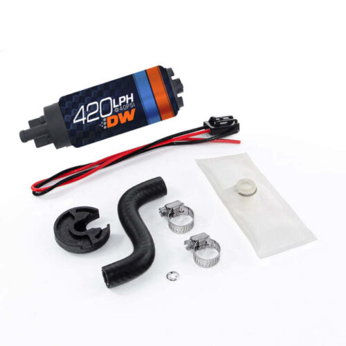 DeatschWerks DW420 Series 420lph In-Tank Fuel Pump w/ Install Kit For for 1985-1997 Ford Mustang