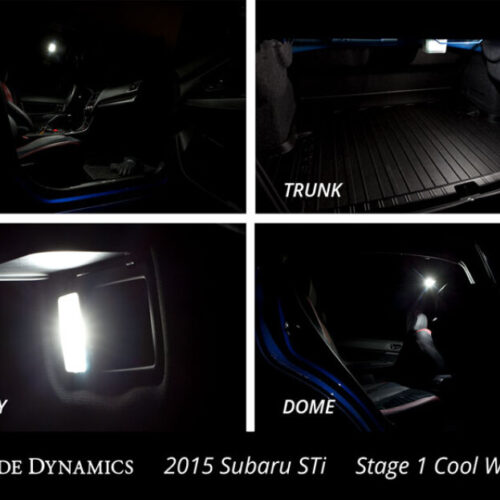Diode Dynamics 15-19 Subaru WRX Interior Light Kit Stage 2 - Blue - Image 2